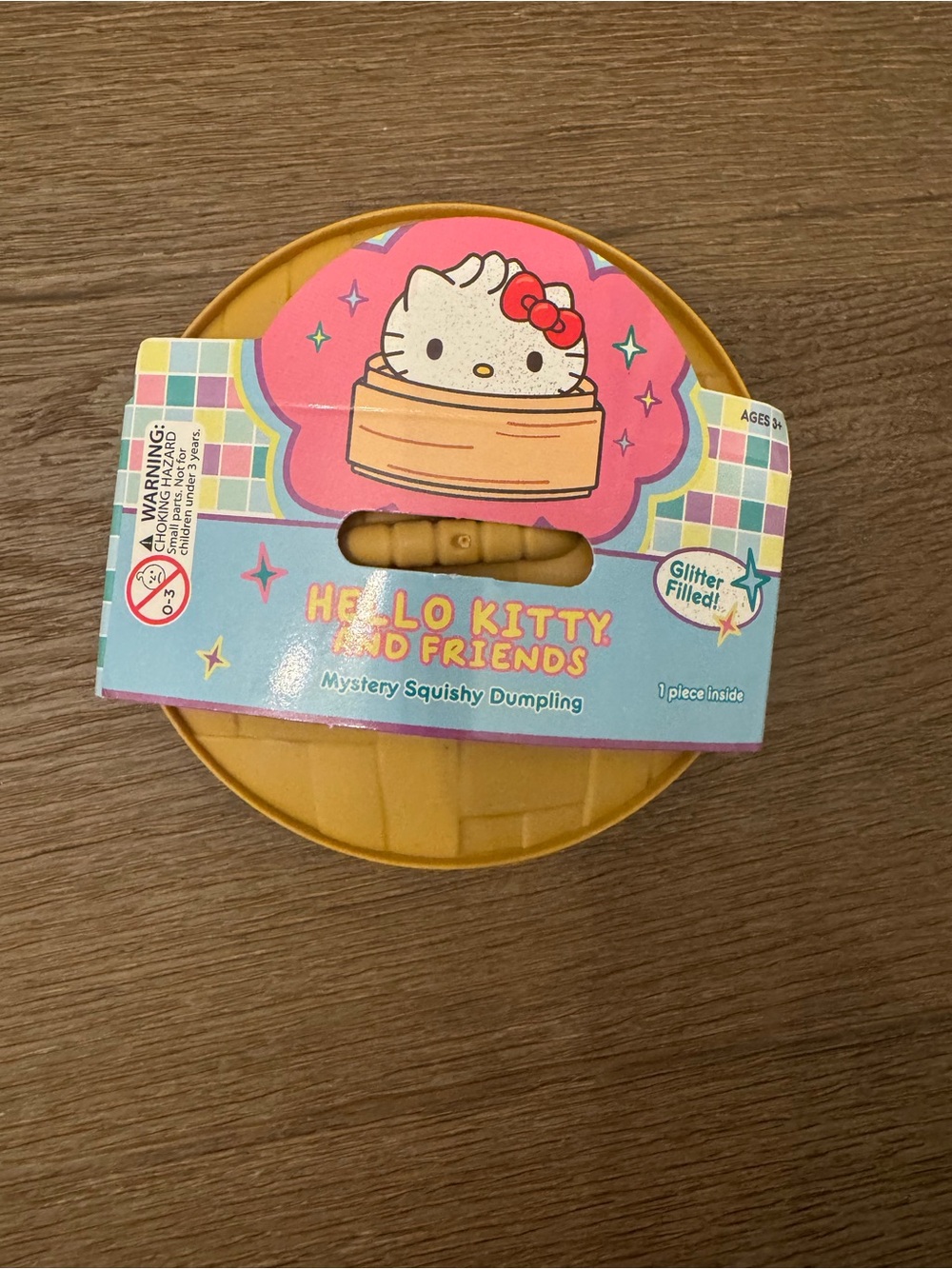 Hello Kitty glitter Mystery Squishy Dumpling Toy